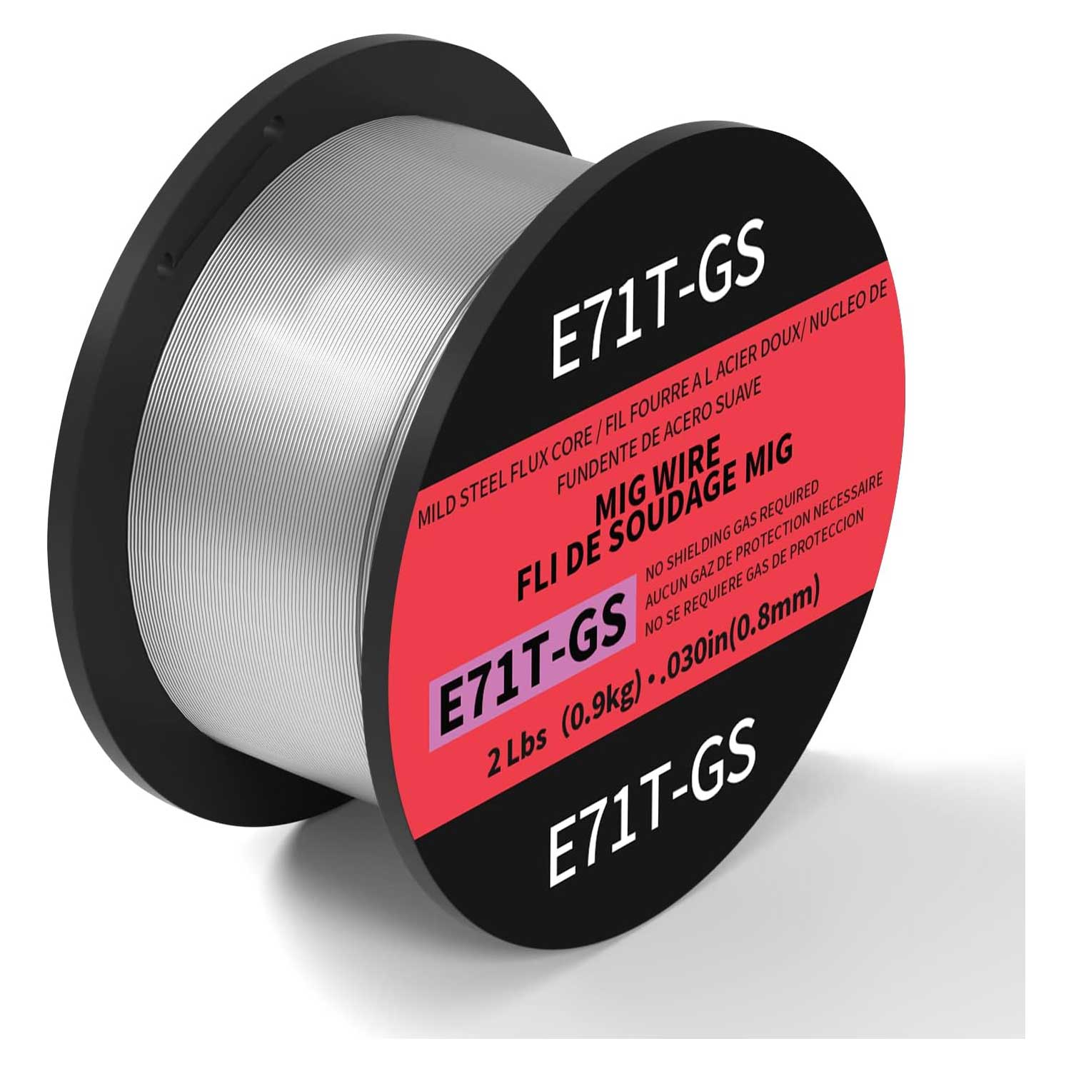 E71T-Gs Flux Core Gasless MIG Wire, E71T-GS Mild Carbon Steel Welding Wire